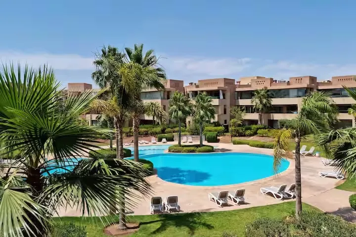 Un bel appartement à louer à Marrakech, doté d’un design moderne et élégant Un bel appartement à louer à Marrakech, doté d’un design moderne et élégant