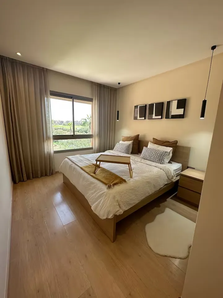 Un bel appartement à louer à Marrakech, doté d’un design moderne et élégant Un bel appartement à louer à Marrakech, doté d’un design moderne et élégant