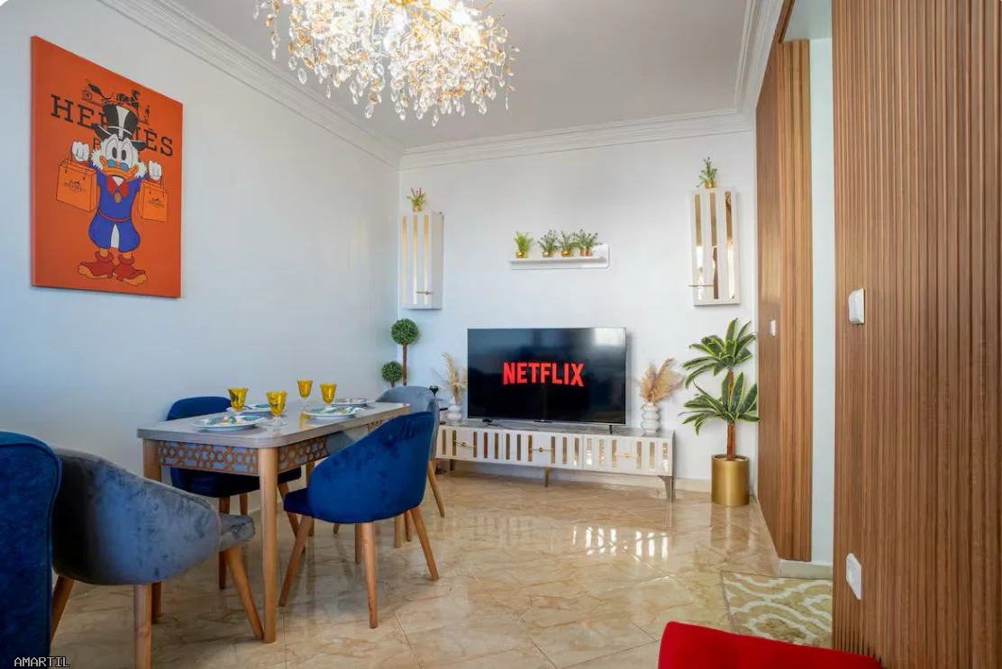 Appartement Vue Mer à Louer à Tanger
